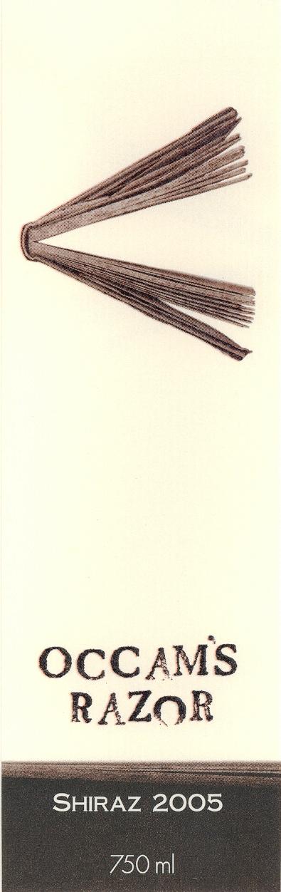 Occam's Razor Shiraz Heathcote