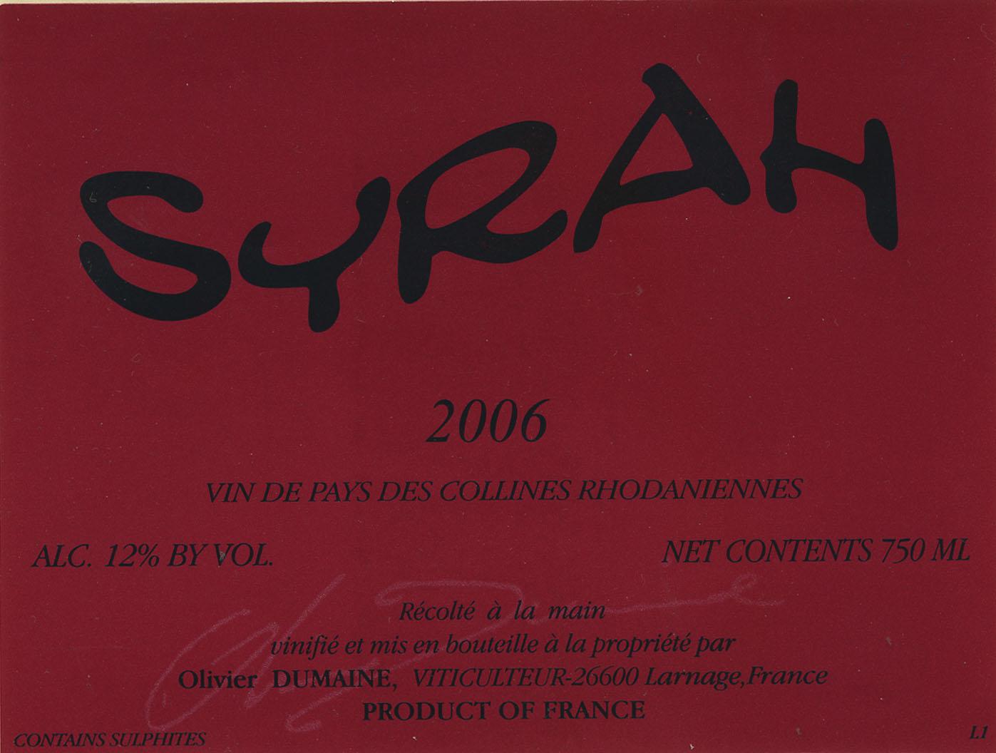 Vin De Pays Des Collines Rhodaniennes