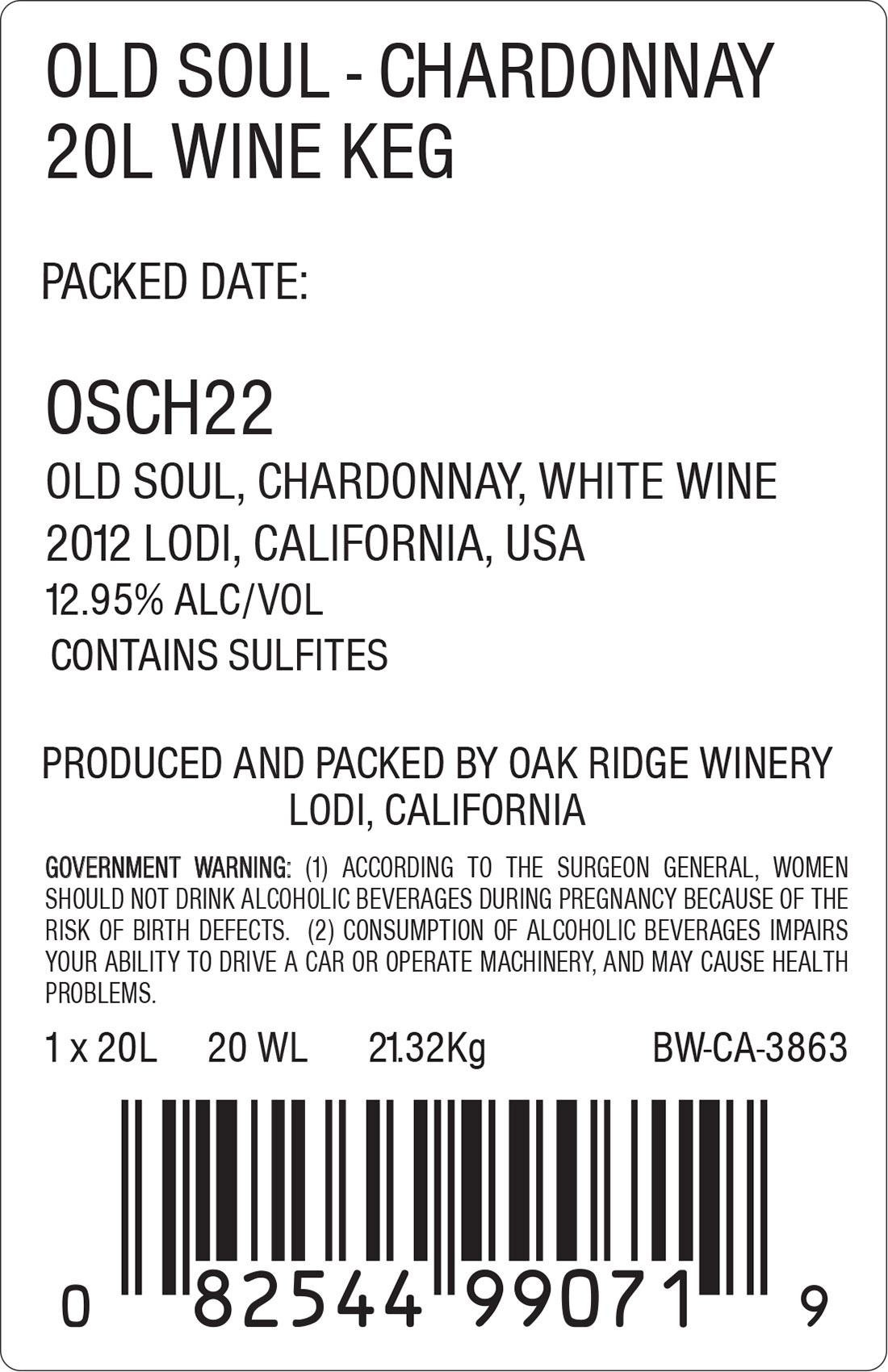 Old Soul - Chardonnay