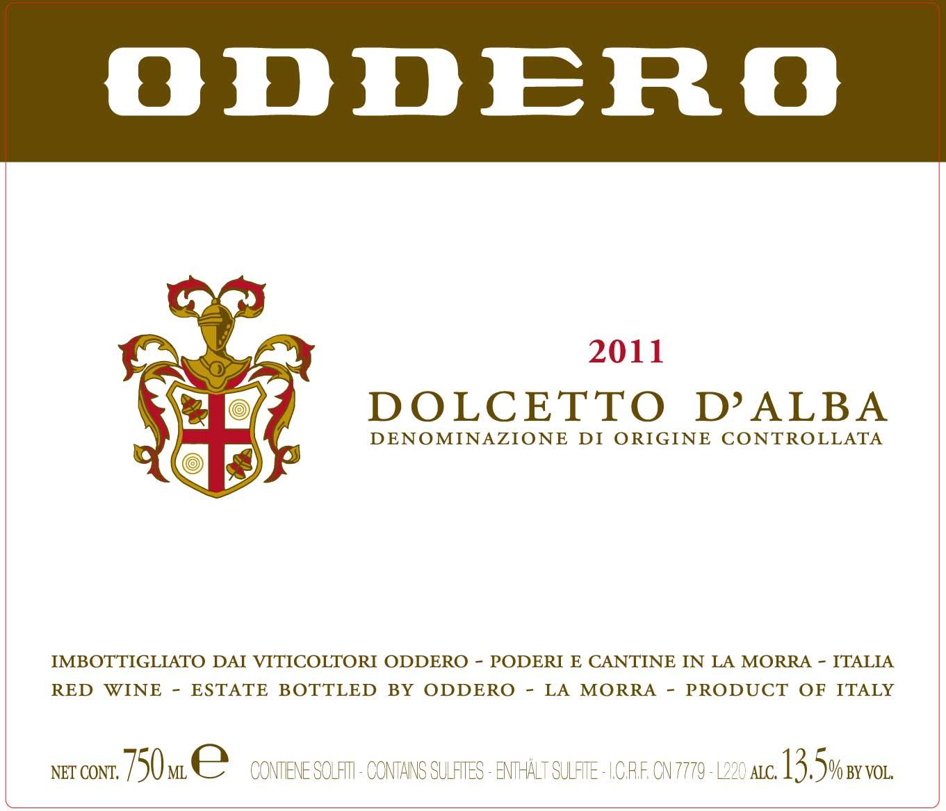 Imbottigliato Dai Viticoltori Oddero