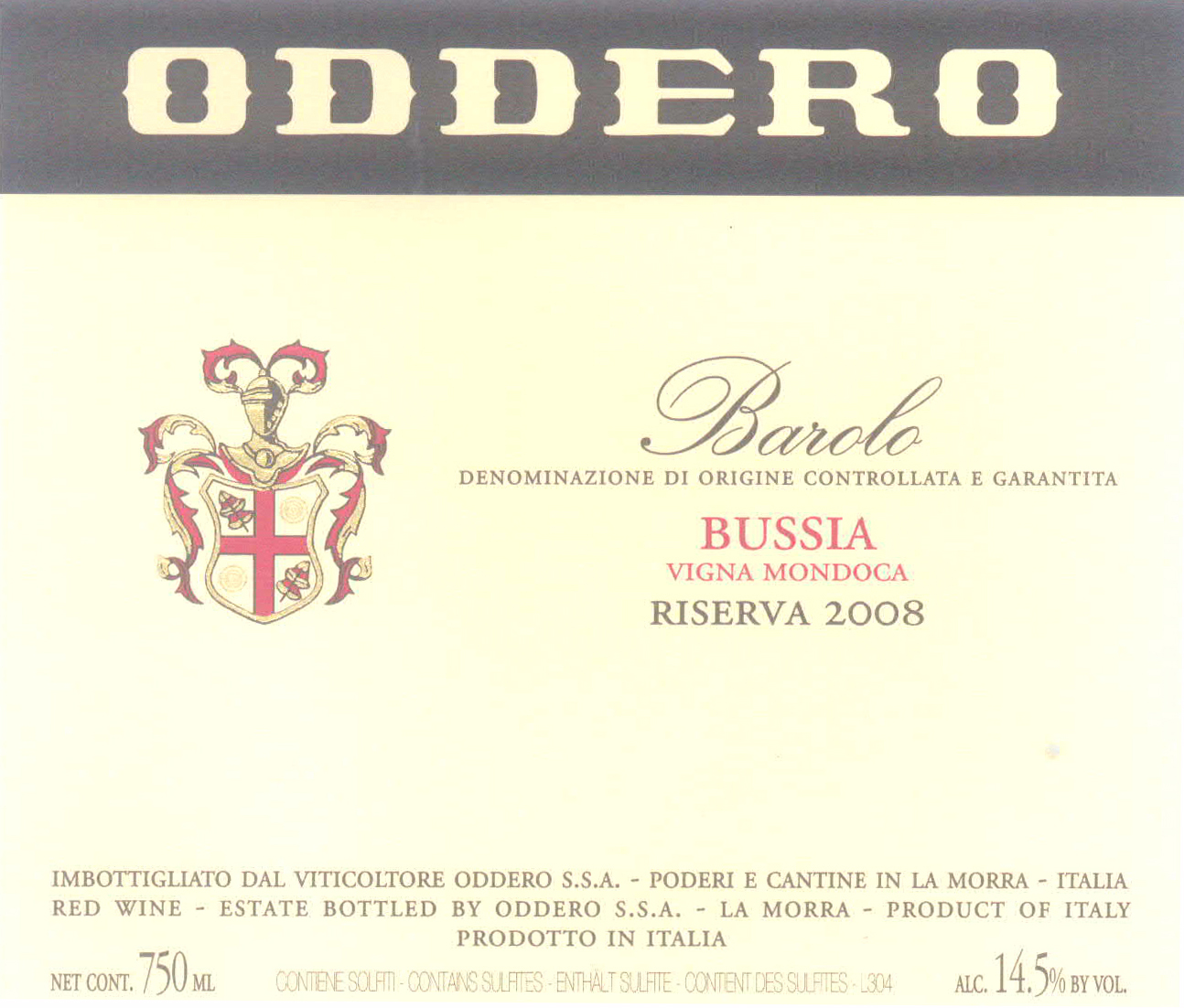 Bussia Vigna Mondoca Riserva