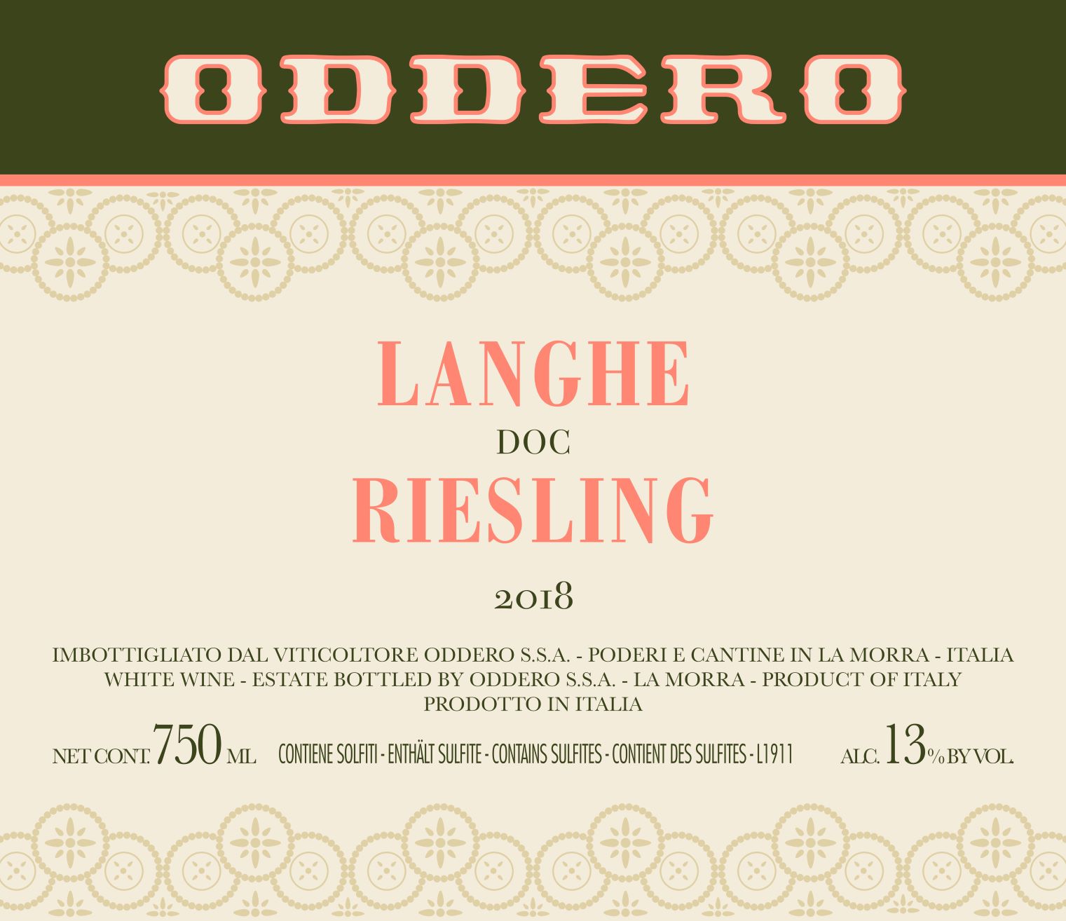 Langhe Denominazione Di Origine Controllata Riesling