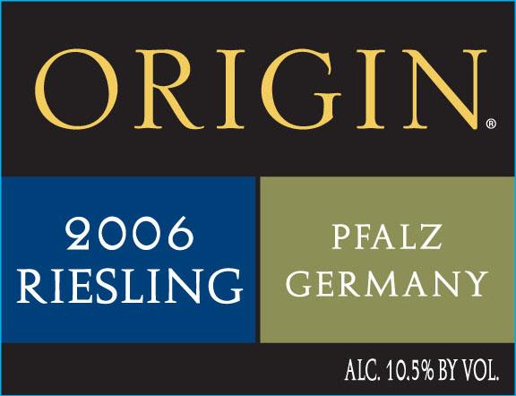 Origin Riesling