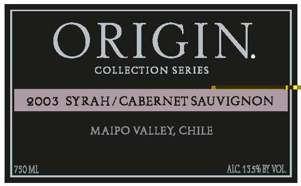 Collection Series Syrah/Cabernet Sauvignon