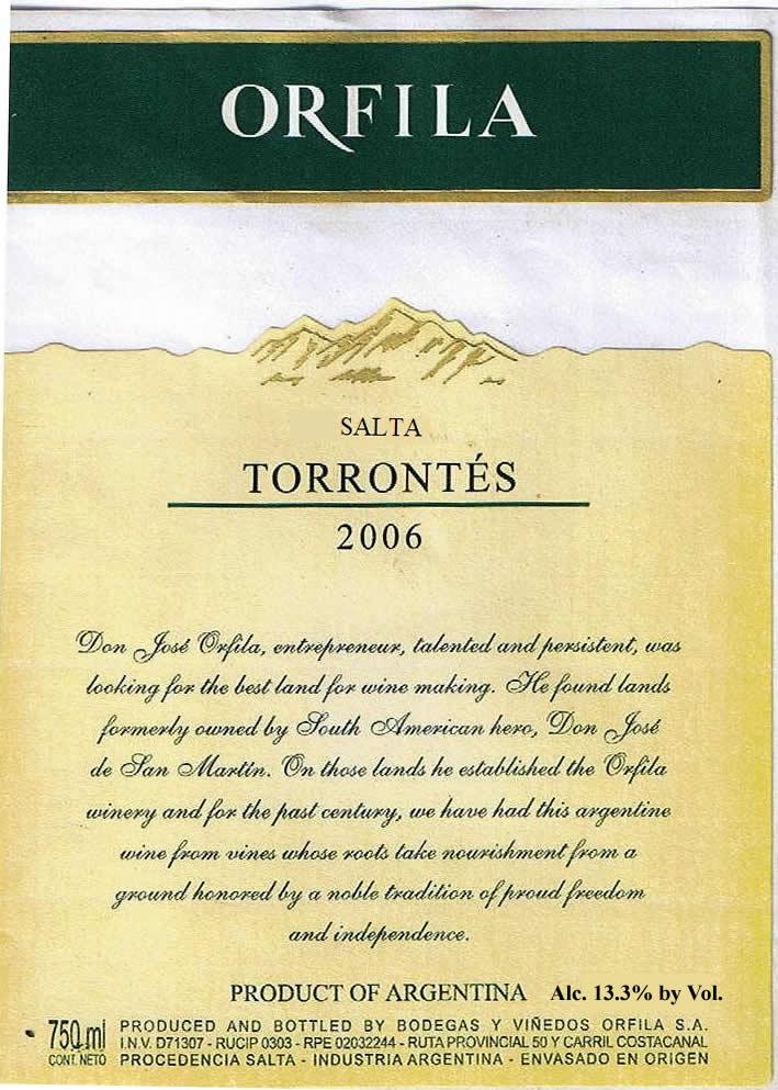 Don José Orfila Torrontes