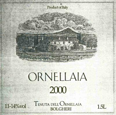 Image of Ornellaia wine