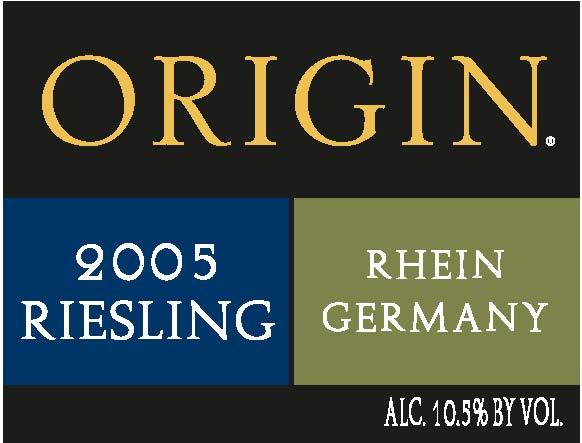 Origin Rhein Riesling