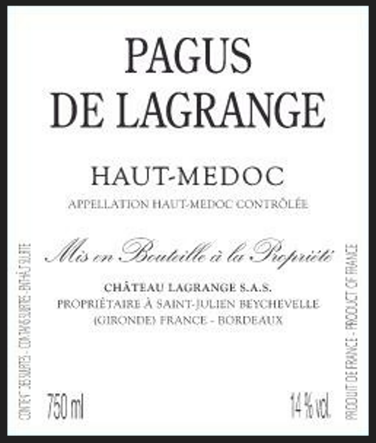 Pagus De Lagrange Haut - Medoc