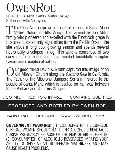 Saint Paul Pinot Noir